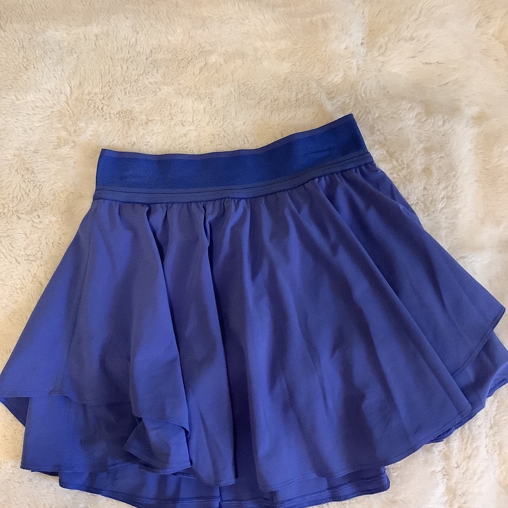 Lululemon Court Rival skirt *Long size 4 in Wild Indigo